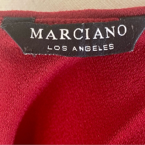 Marciano Sexy Red/Burgundy Body-con Dress Size XS - Picture 5 of 10